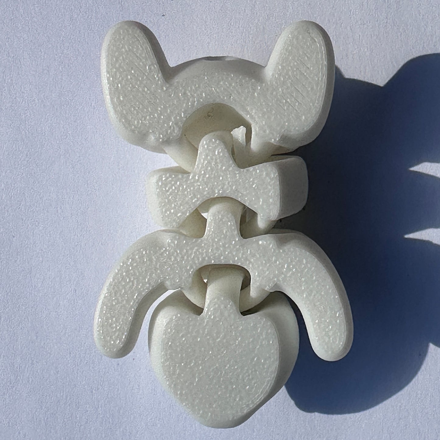 Mini Zou3d Polar Bear Keychain