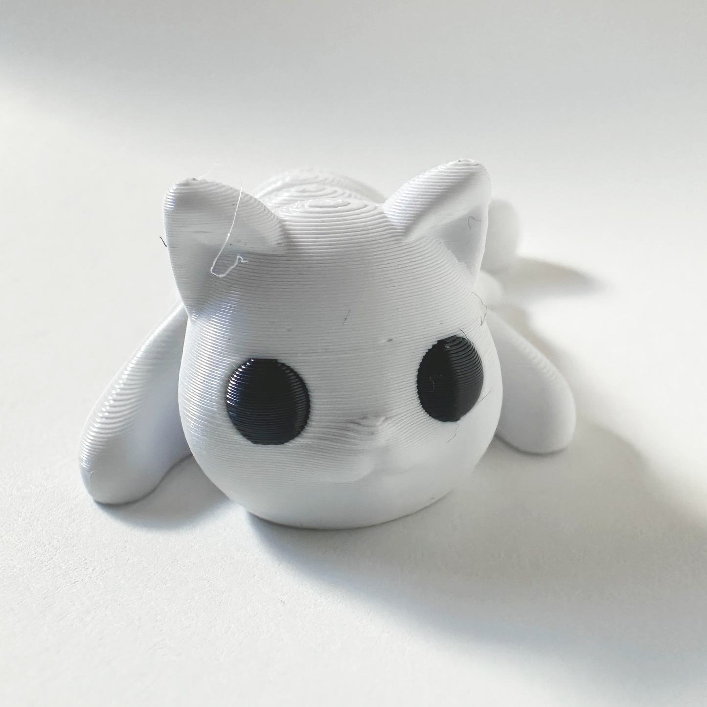 Mini Zou3d White Cat