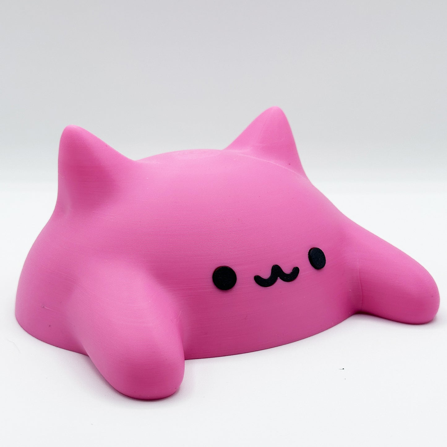 Pink Blob Cat Desk Decor