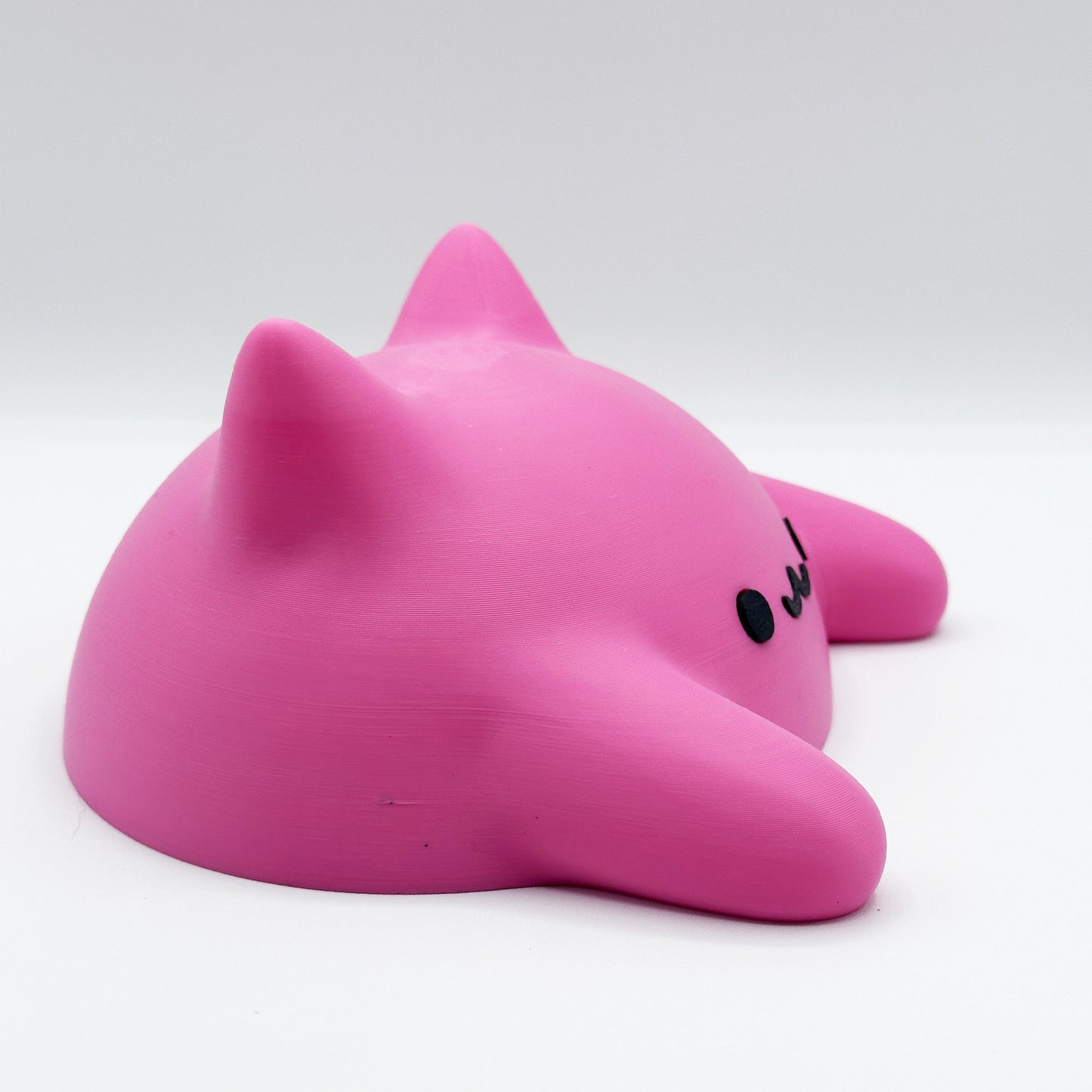 Pink Blob Cat Desk Decor