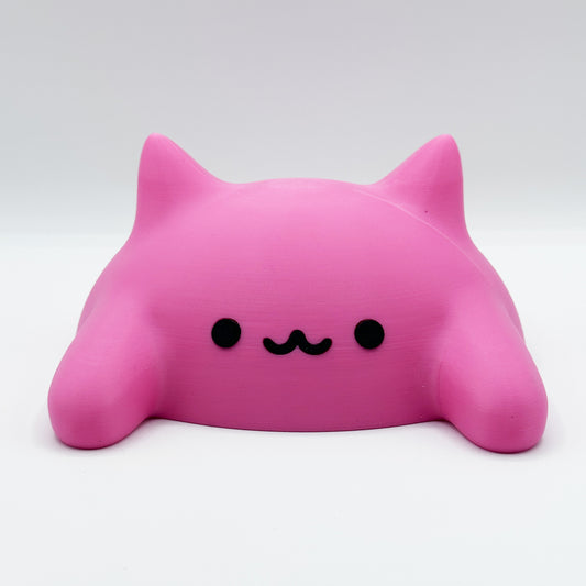 Pink Blob Cat Desk Decor