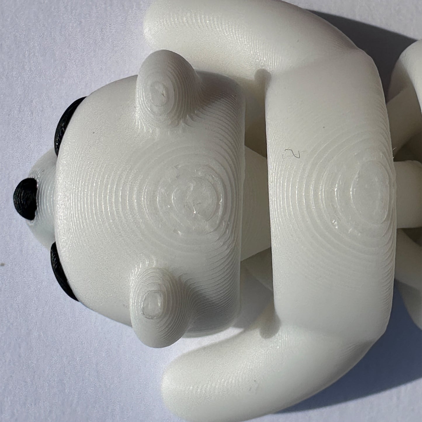 Mini Zou3d Polar Bear Keychain