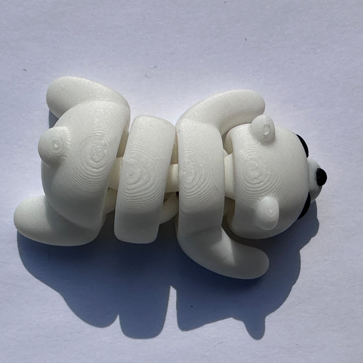 Mini Zou3d Polar Bear Keychain