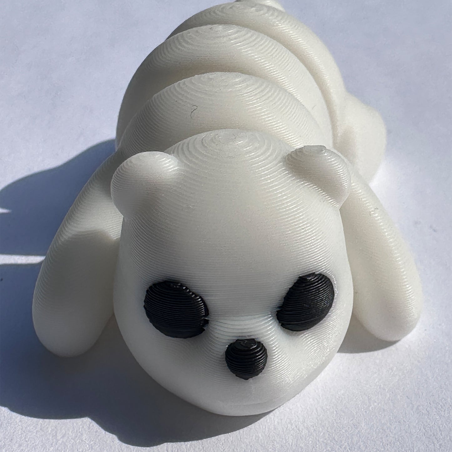 Mini Zou3d Polar Bear Keychain