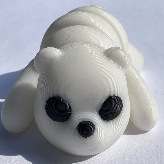 Mini Zou3d Polar Bear Keychain