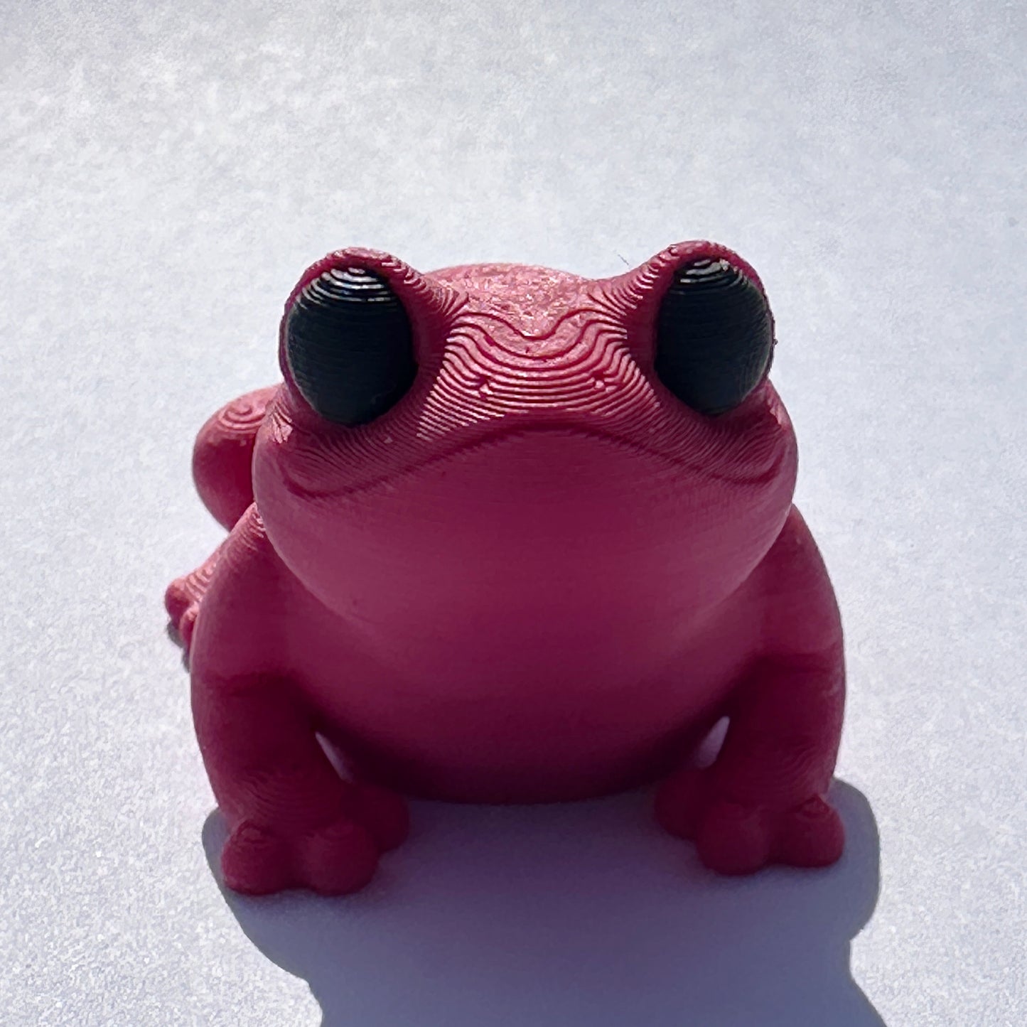 Mini Zou3d Cute Tiny Butt Frog Key chain