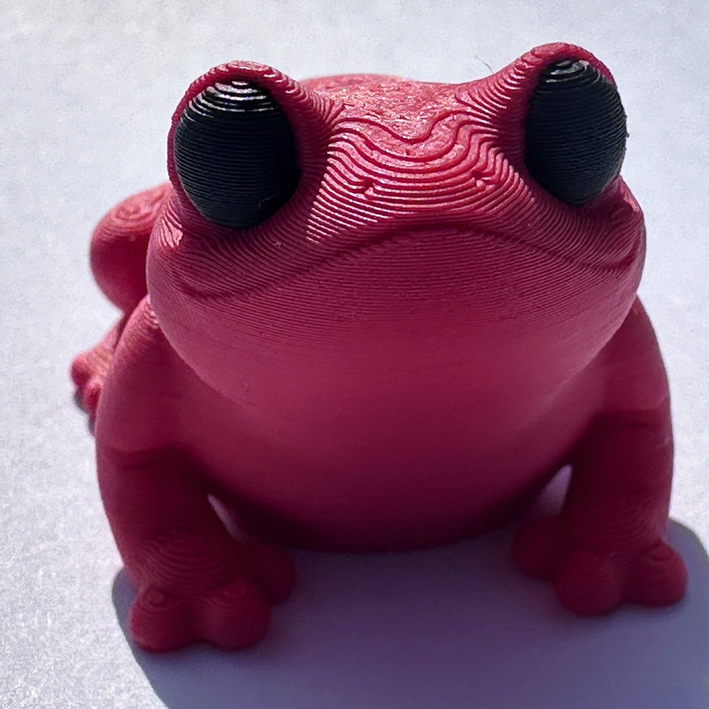Mini Zou3d Cute Tiny Butt Frog Key chain