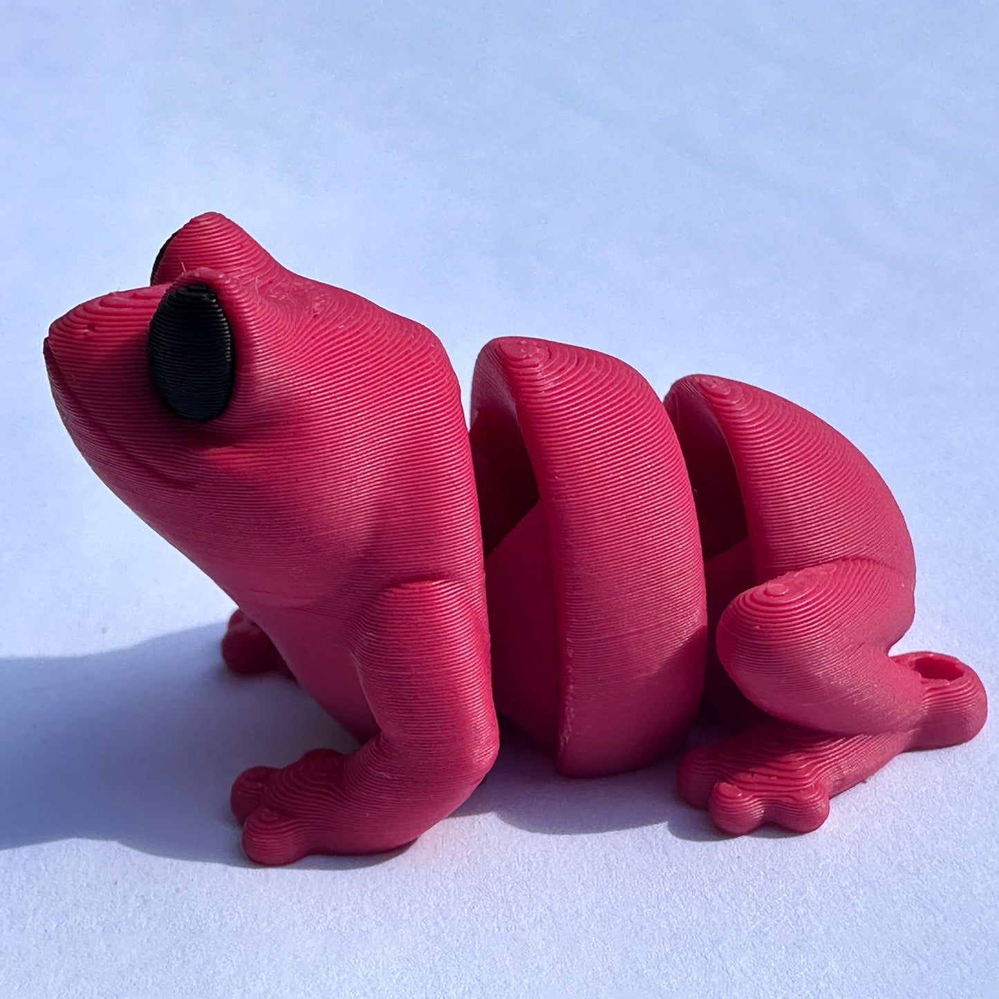 Mini Zou3d Cute Tiny Butt Frog Key chain