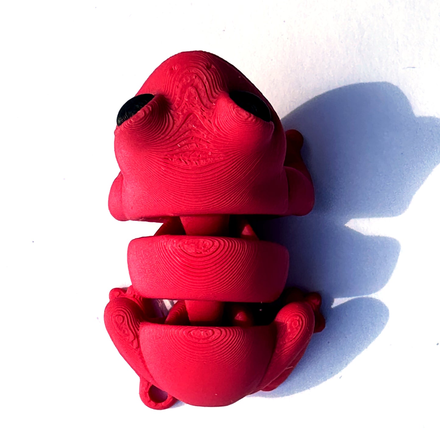 Mini Zou3d Cute Tiny Butt Frog Key chain