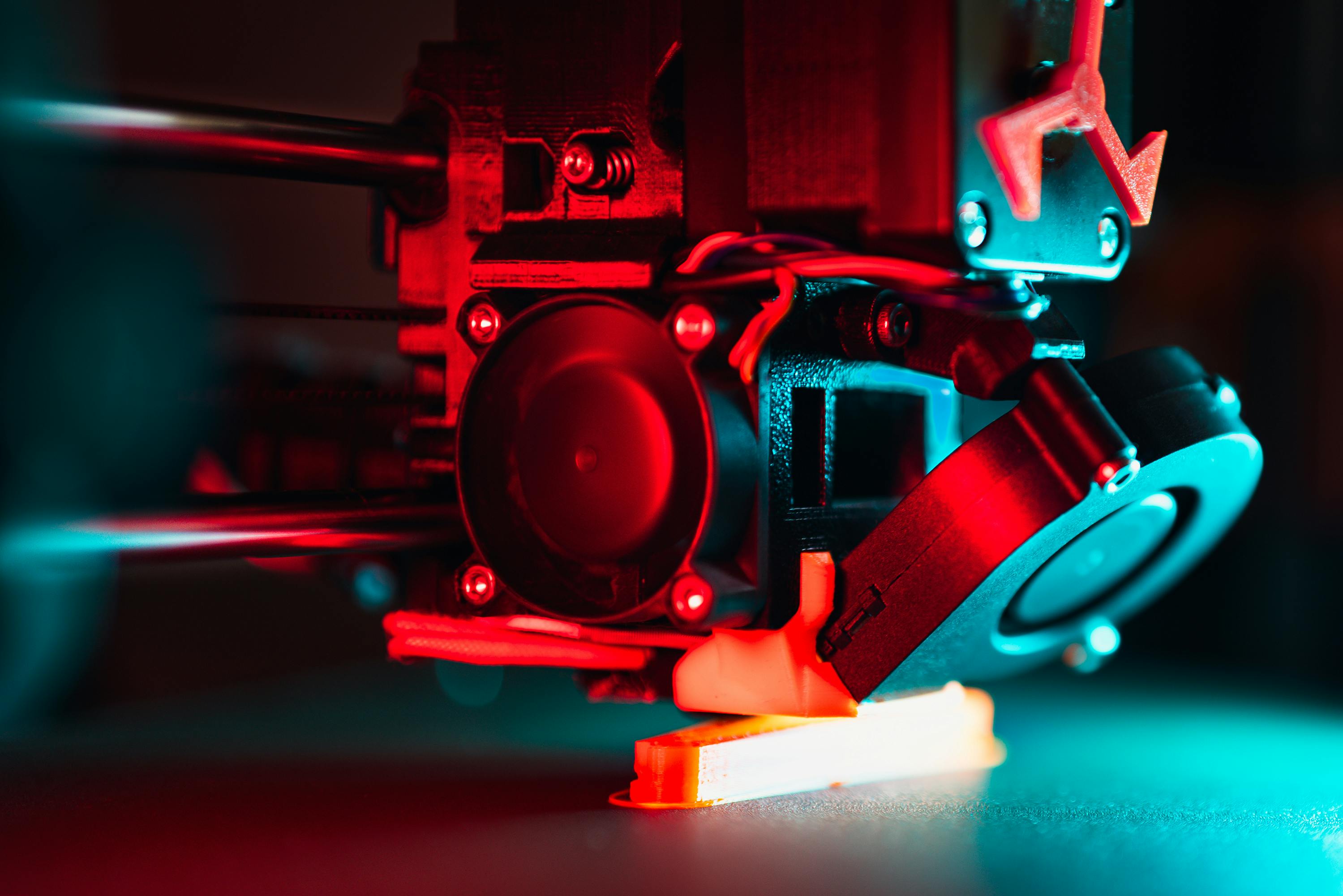 3D printer in action at Highly Obtainable
