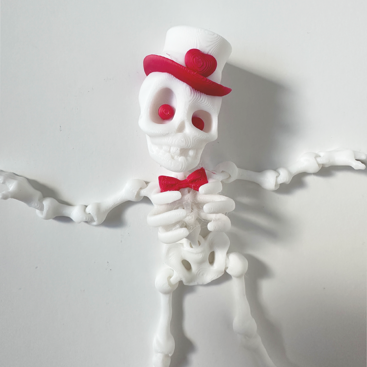 Skeleton with Top hat - Flexi Factory