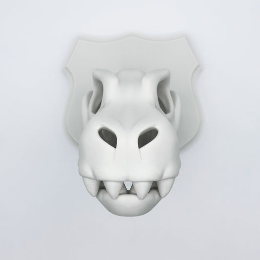 Wall Mounted Trex Skull