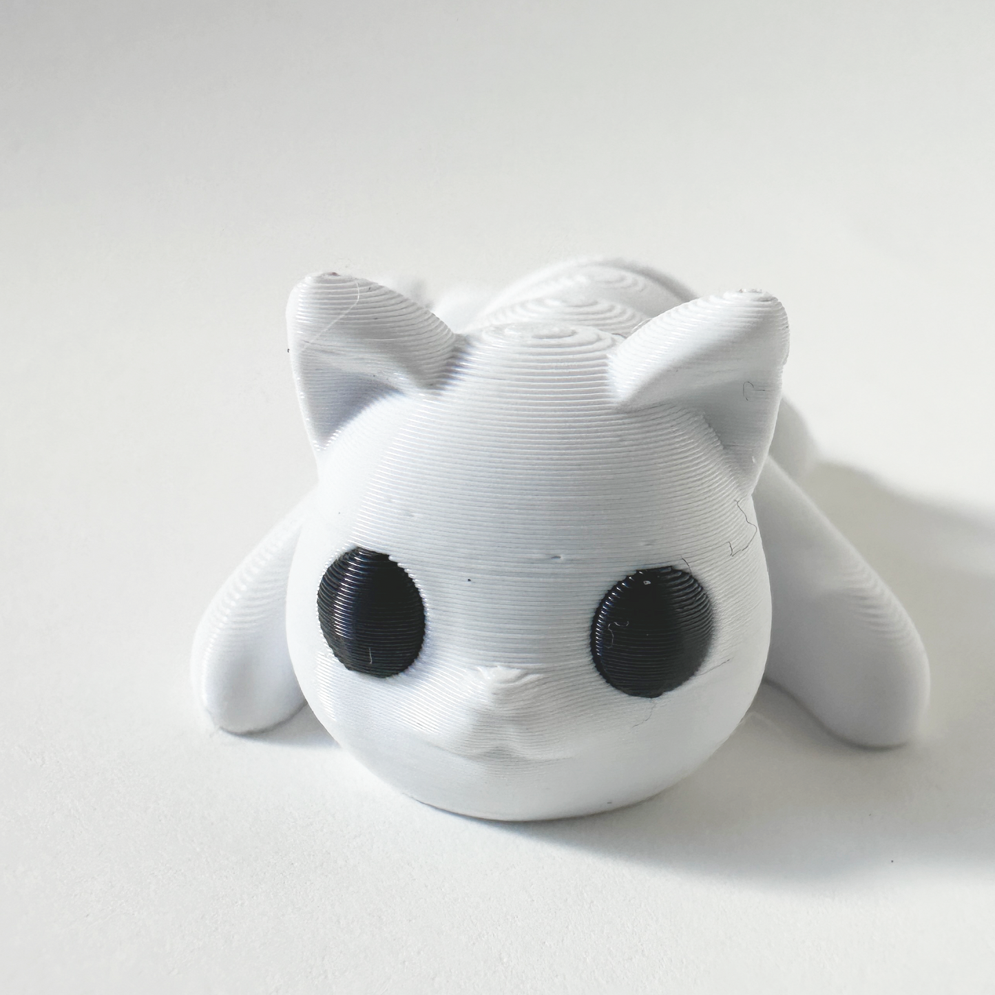 Mini Zou3d White Cat