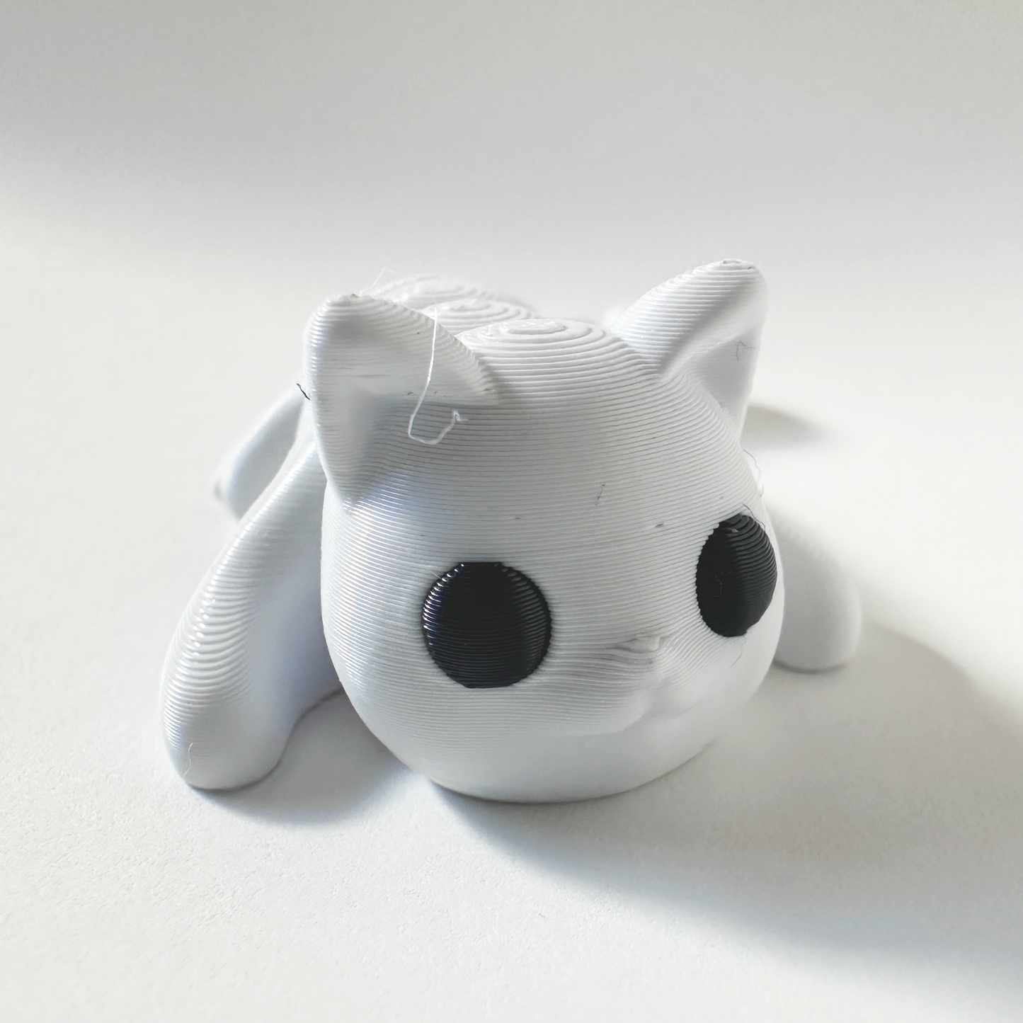 Mini Zou3d White Cat