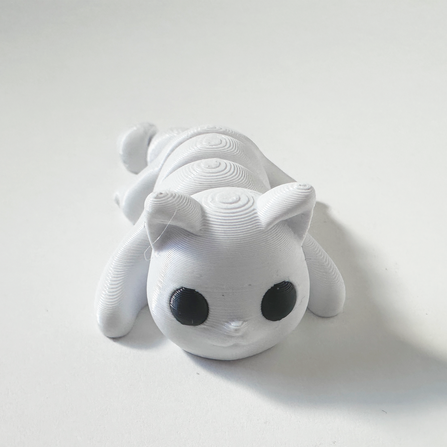 Mini Zou3d White Cat