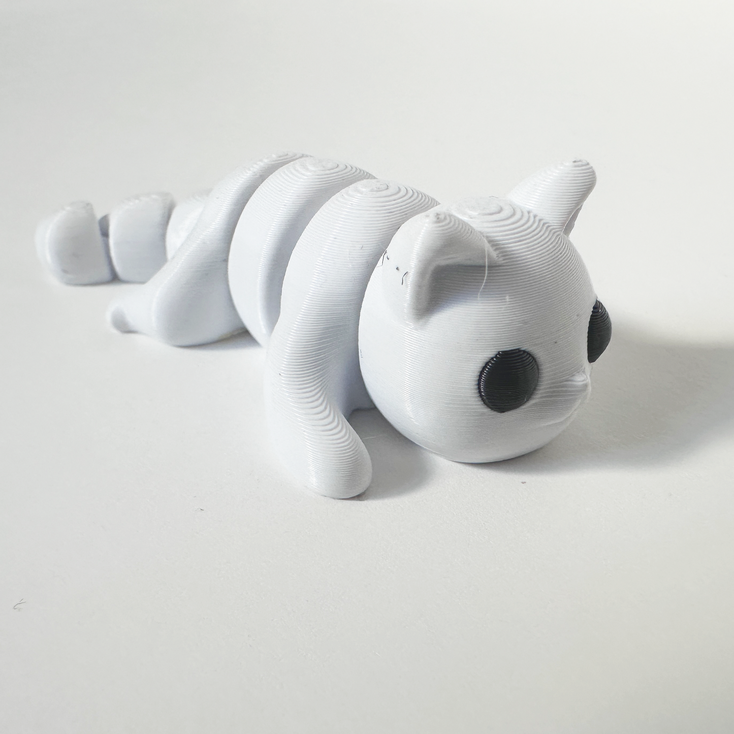 Mini Zou3d White Cat