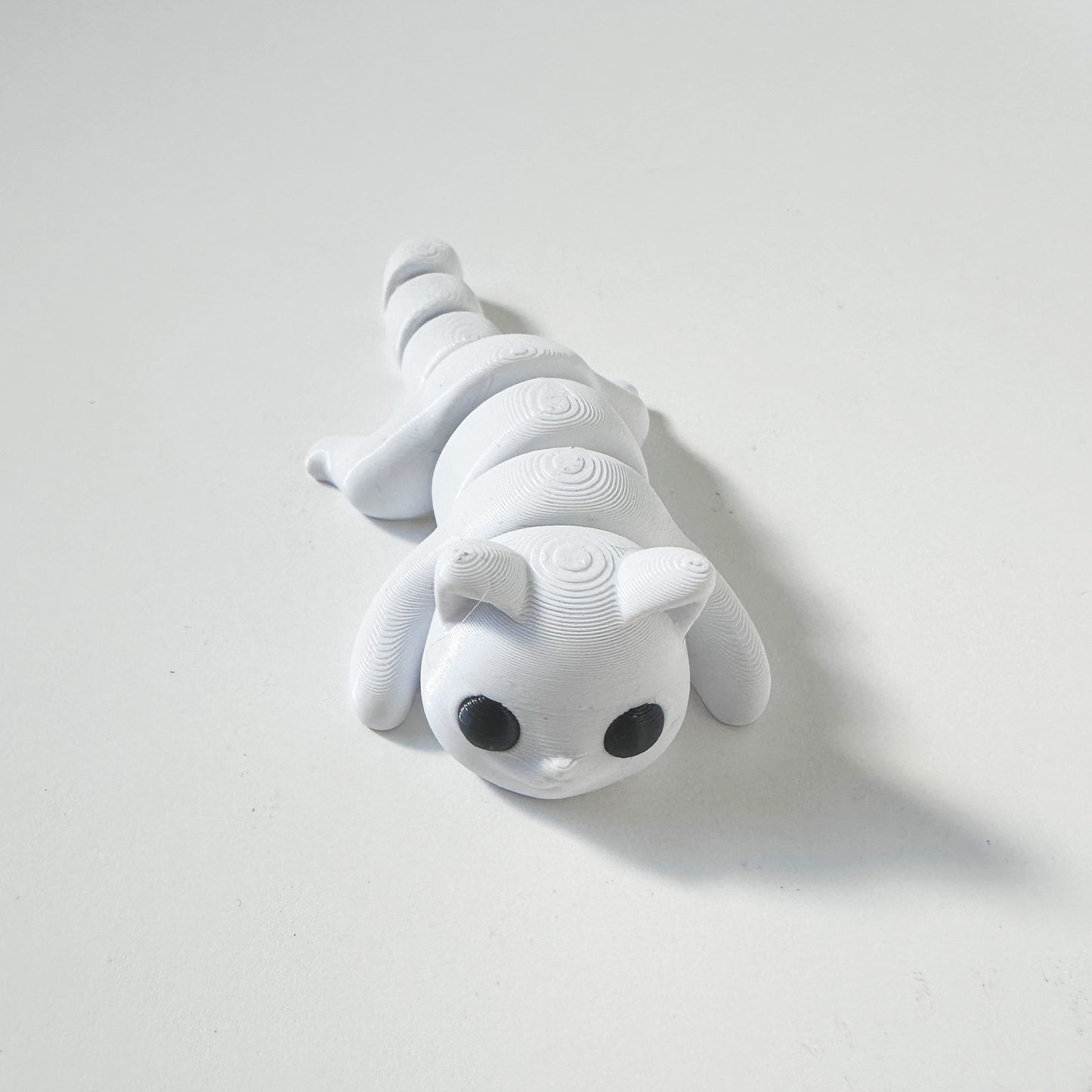 Mini Zou3d White Cat